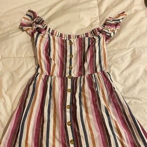 Aeropostale off the shoulder dress -size small